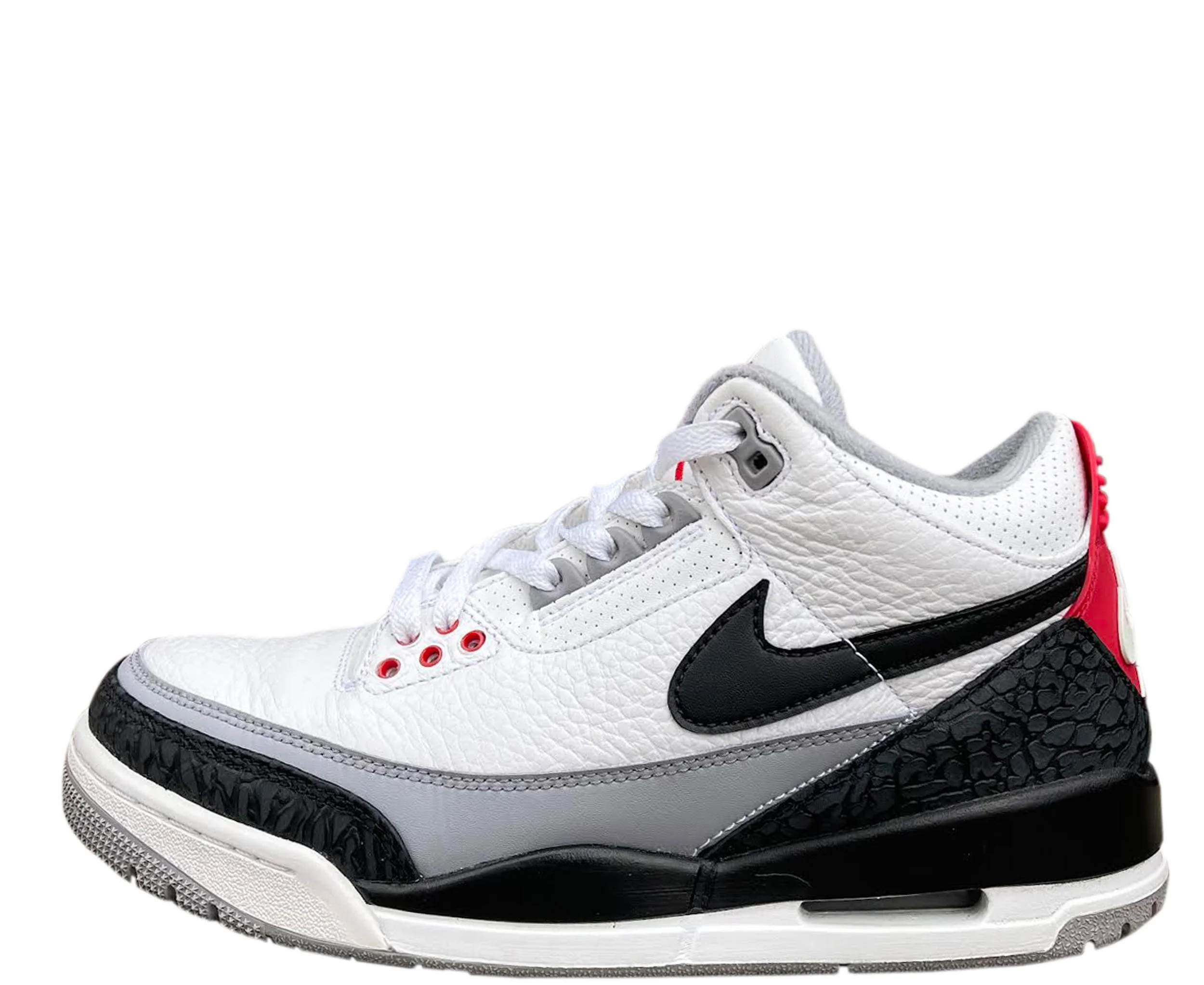 Air Jordan 3 Retro Tinker NRG White / Black Fire Red (Size 8